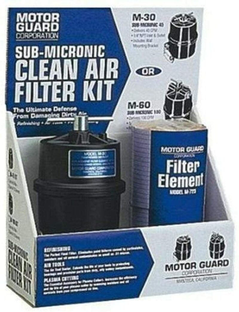 M-100-KIT Clean Air Filter Kit 1/2 NPT – Motor Guard