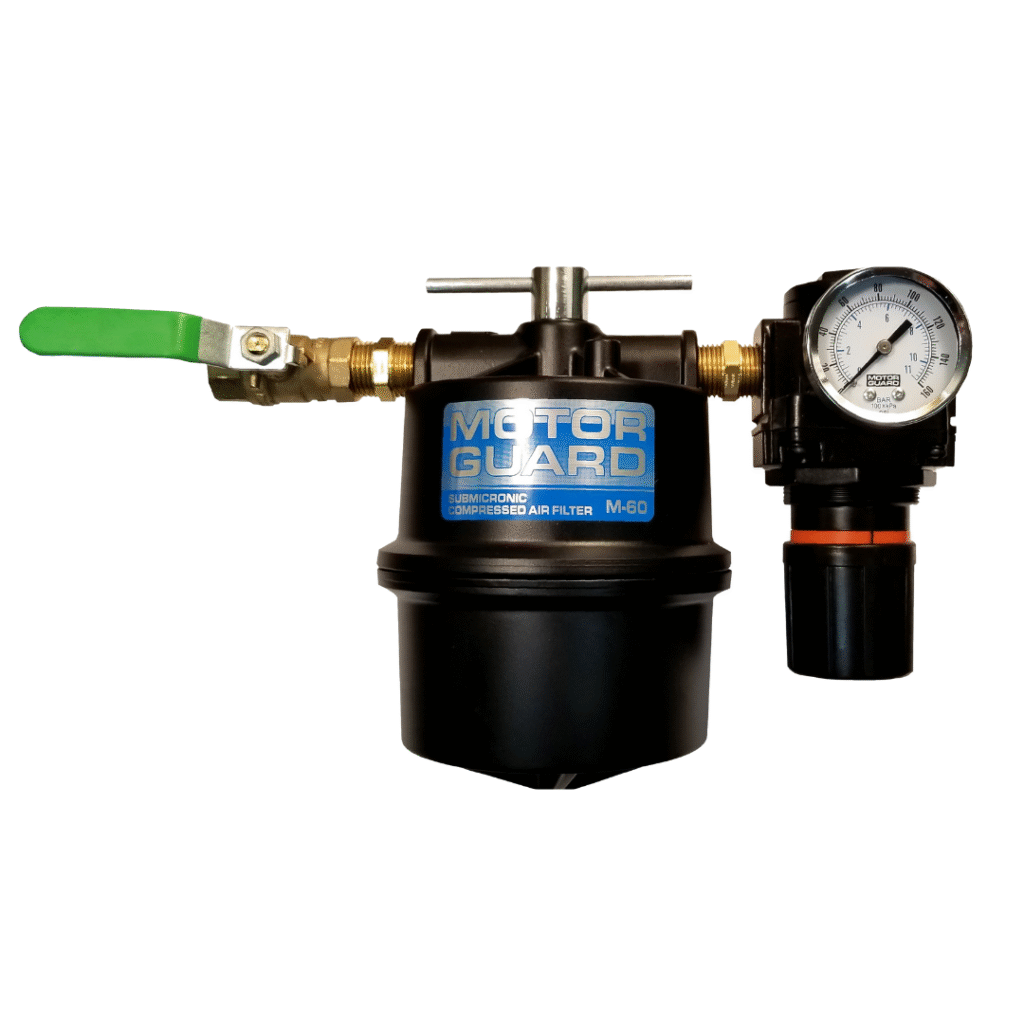 M-60R Compressed Air Filter with Regulator 1/2 NPT – Motor Guard