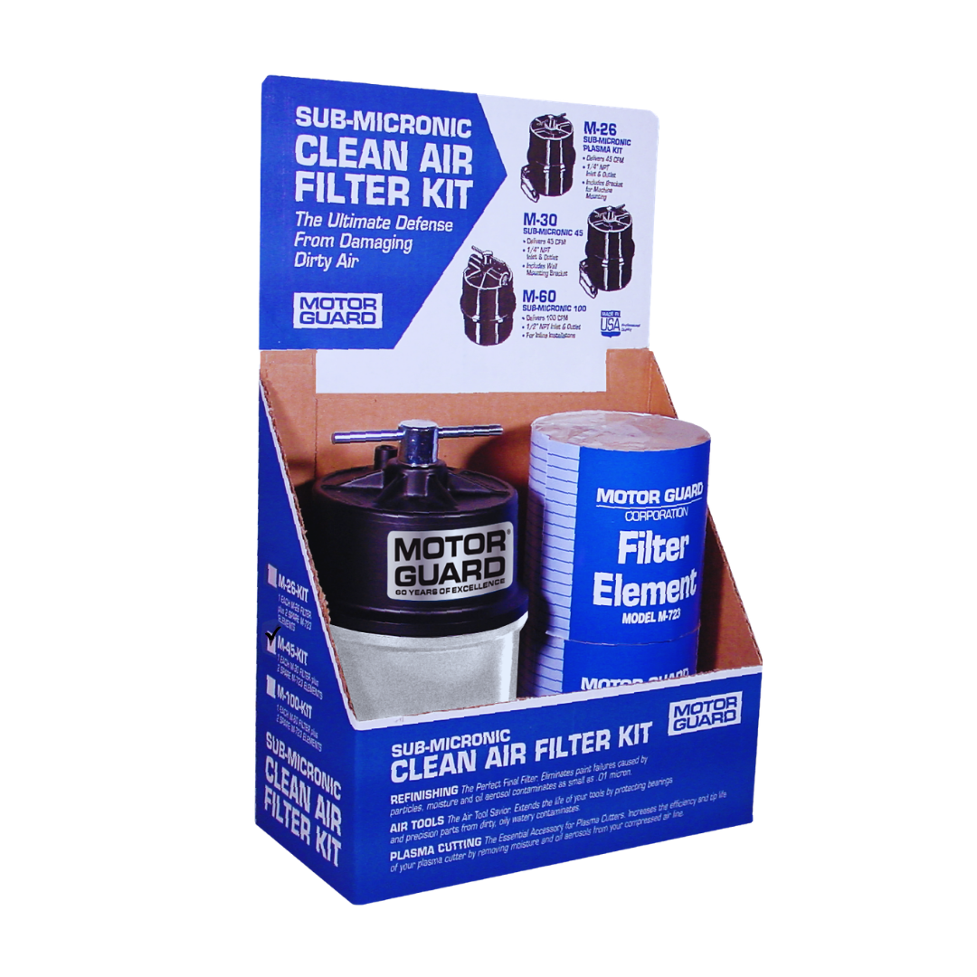 M-45-KIT Clean Air Filter Kit 1/4 NPT (Platinum Series)