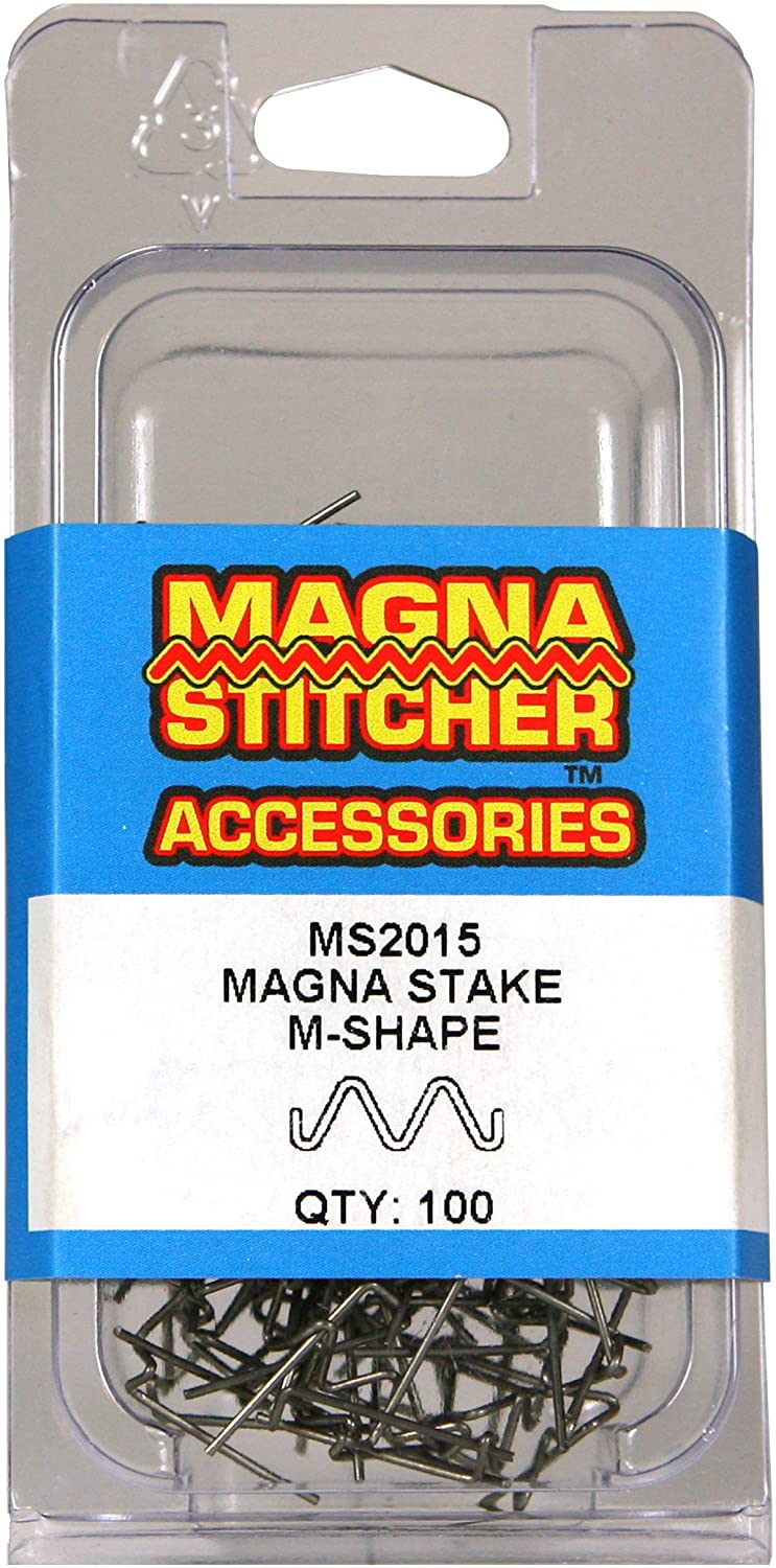 Motor Guard MS2015 Magna-Stitcher Plastic Repair M-Shaped Stake Wire (100 Pcs)