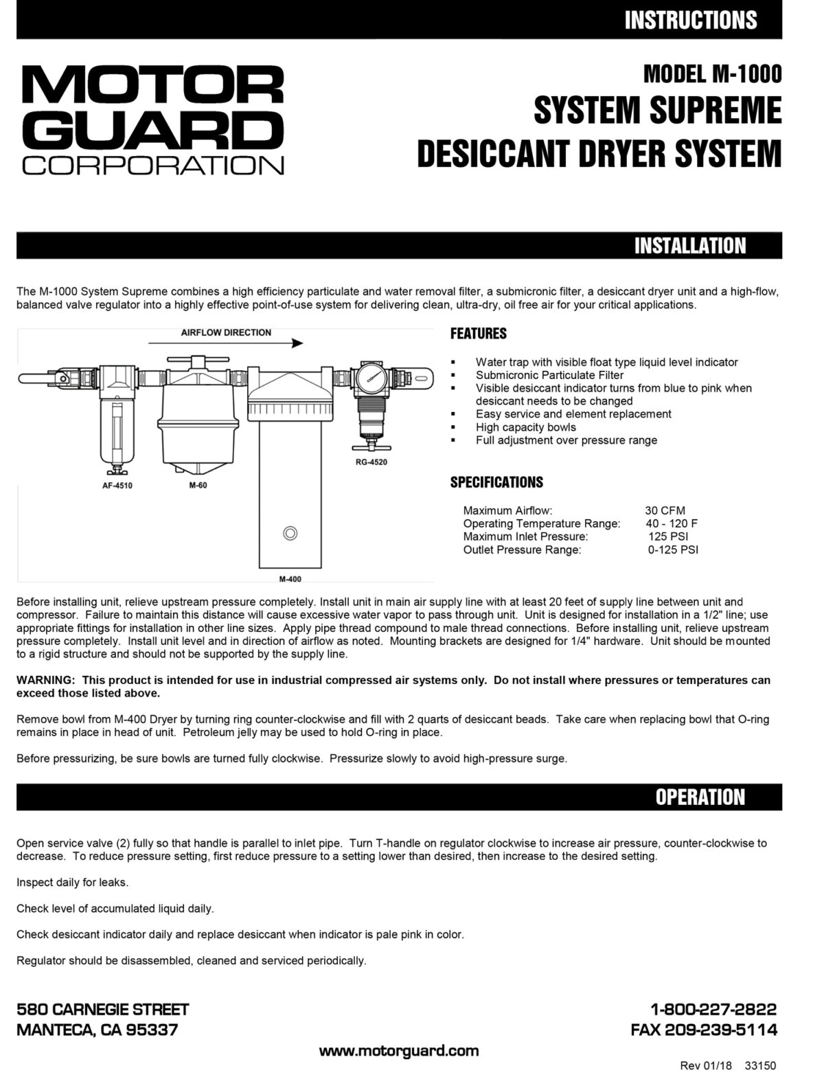 Motor Guard M-4095-Q Motor Guard Replacement Desiccant Drying Beads | Summit Racing
