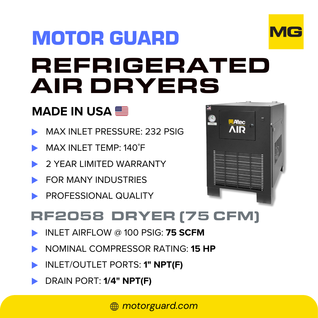 RF2058 Refrigerated Dryer 75 CFM - Image 3