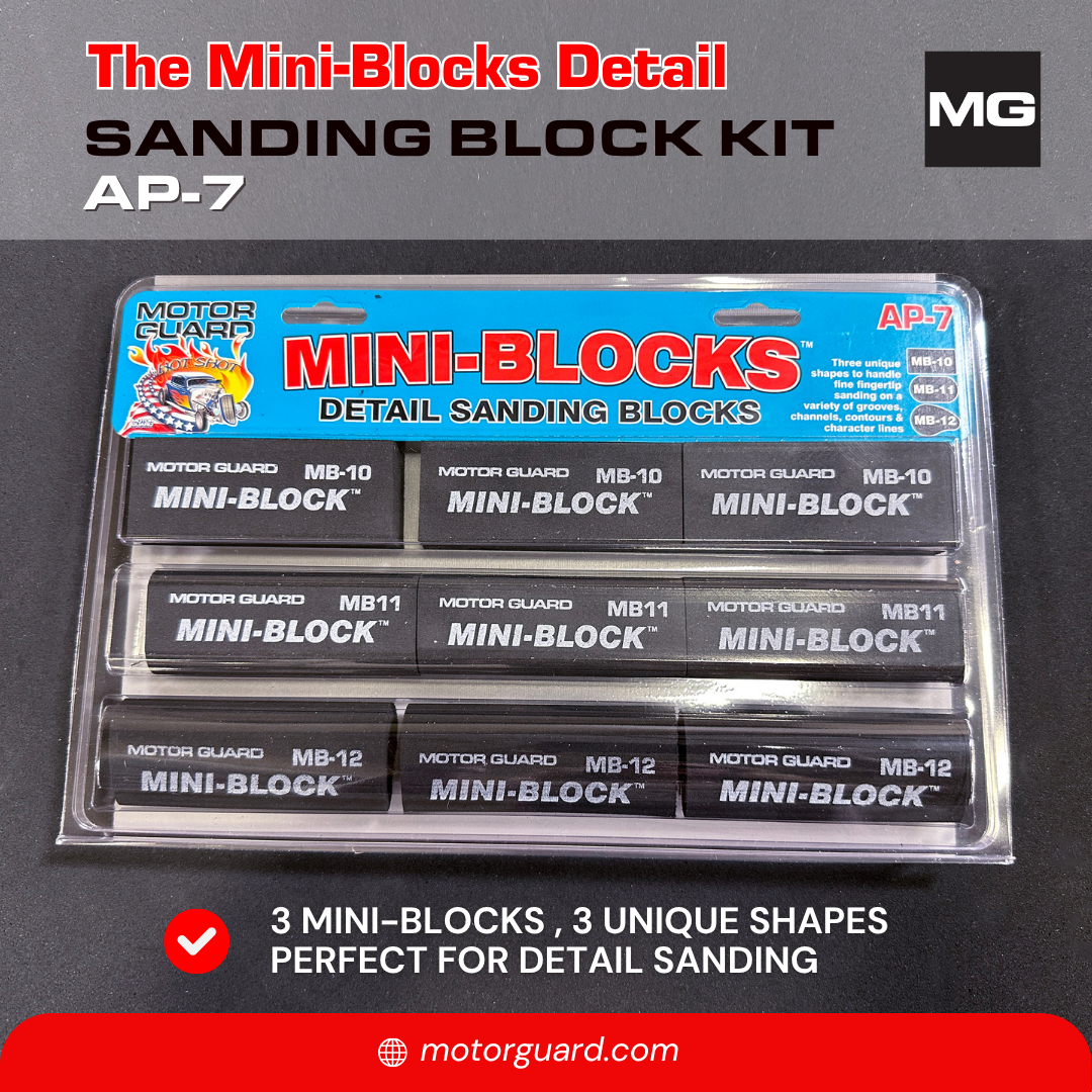 AP-7 Mini-Block Assortment of 3 Sanding Blocks - Image 2